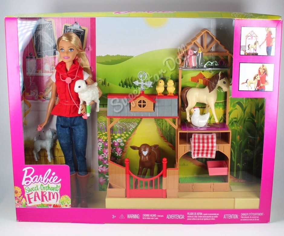 Barbie Sweet Orchard Farm Playset RRP £149.99