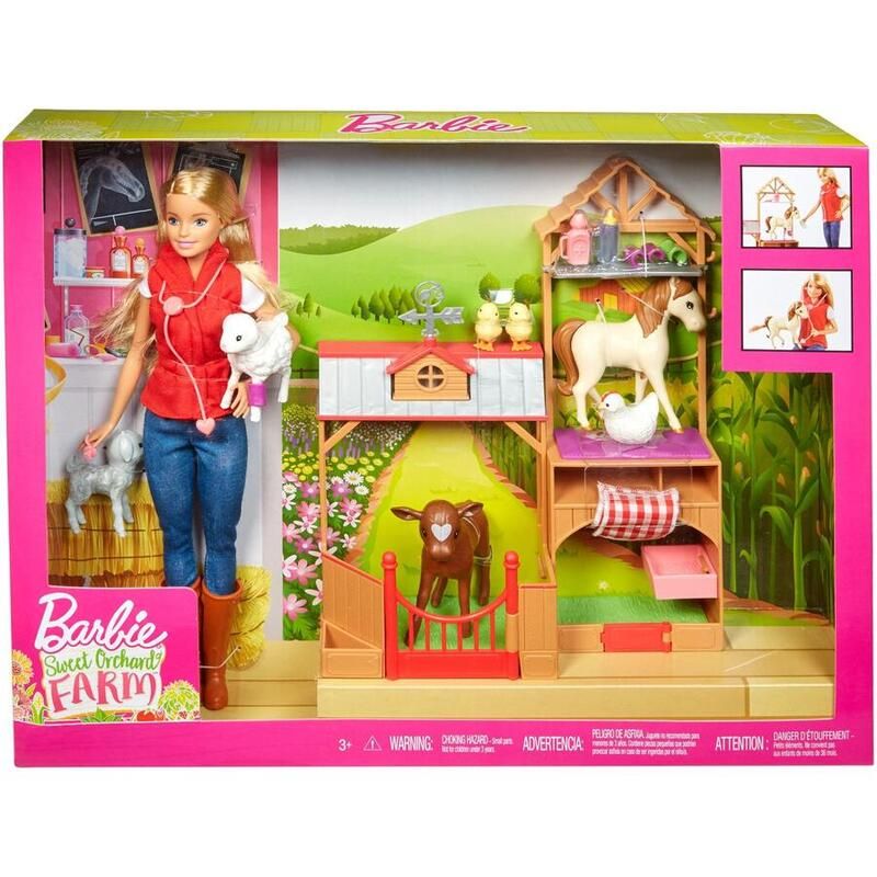 Barbie Sweet Orchard Farm Playset RRP £149.99