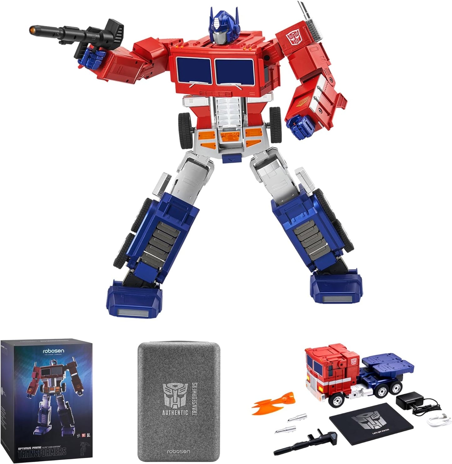 ROBOSEN TRANSFORMERS OPTIMUS PRIME AUTO-CONVERTING ROBOT - FLAGSHIP COLLECTOR'S EDITION