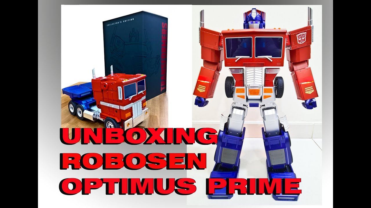 ROBOSEN TRANSFORMERS OPTIMUS PRIME AUTO-CONVERTING ROBOT - FLAGSHIP COLLECTOR'S EDITION